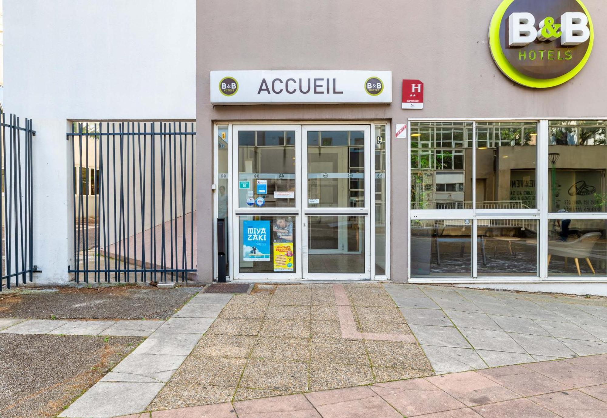 B&B Hotel Lyon Centre Monplaisir Exterior photo
